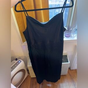 Elegant Black Slip Dress
